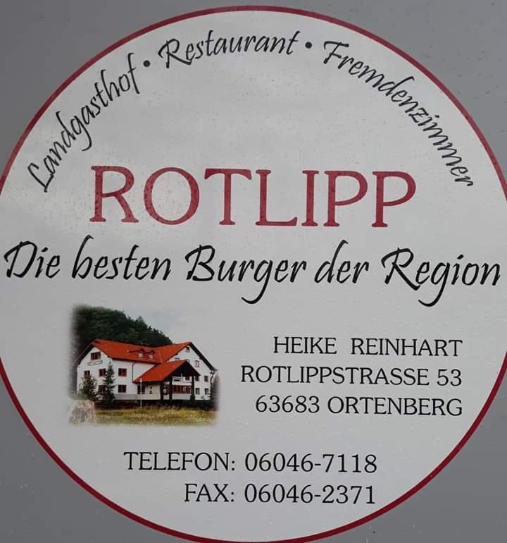 Landgasthof Rotlipp Gaestezimmer Ortenberg  외부 사진